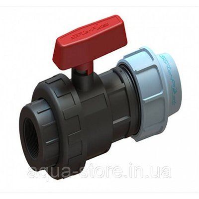 Кран шаровой ЗВ 3/4" D25ЗB3/4 фото
