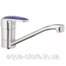 Смеситель Haiba Magic 004 елка 22 см с синей ручкой 1506-01 фото