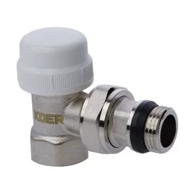 Кран термостатический Koer KR.921-GI 1/2" угловой 01555 фото