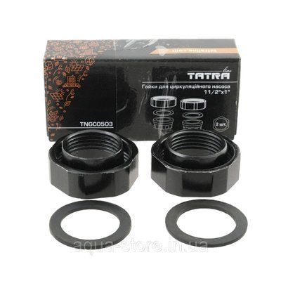 Гайки для насоса Tatra-line 1 1/2"x1"(комплект 2 шт) 89966 фото