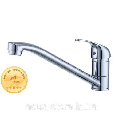Смеситель IG &Oslash;35 для кухни излив прямой 223мм на шпильке AQUATICA IG-2B249C (9709100) 9709100 фото