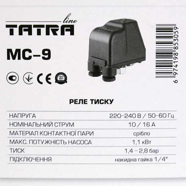 Механическое реле TATRA-Line PC-9 (MC-9) 1f24ae26 фото