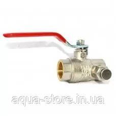Кран Koer 1/2" ГГ Ручка с воздушником 114-01 фото