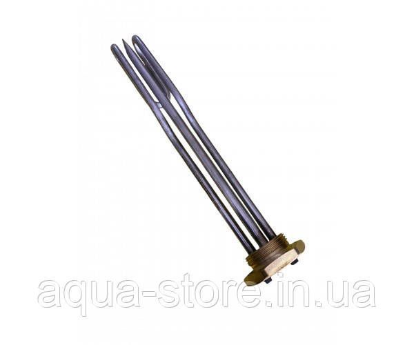 Тэн резьбовой нержавеющий, прямой для водонагревателей Ariston 3000W/1 1/4 (42мм)/ (Турция) TH638 фото