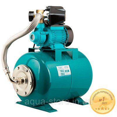 Станція 0.37кВт Hmax 40м Qmax 40л/хв (вихровий насос) 24л Україна AQUATICA (775061/24) 775061/24 фото