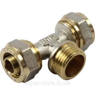 Трійник незнімний eco nn 16x3/4"x16мм 26262 фото