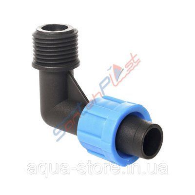 Коліно із зовнішнім різьбленням 1/2" DT SL-002.3(1/2") фото