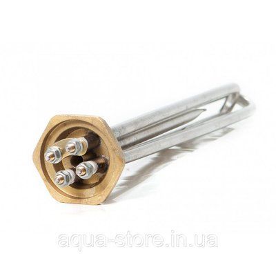 Блок ТЭНов на гайке 1_1/4" мини, 4,5 кВт 220 В, L=300 мм 51232 фото