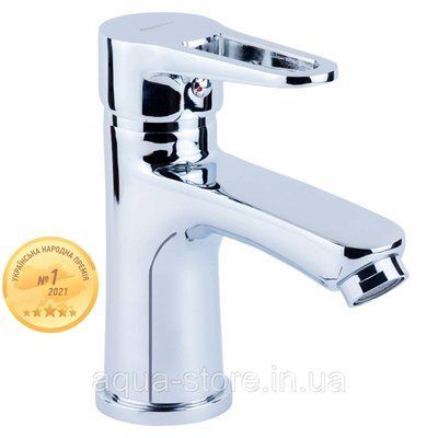 Смеситель HK &Oslash;35 для раковины литой на гайке AQUATICA HK-1A130C (9732000) 9732000 фото
