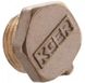 Заглушка 1/2"Н Koer KF.P06M.WN без никеля 00743 фото 3